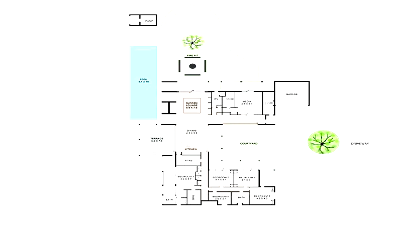 Amelika - luxury 25 acre estate with pool