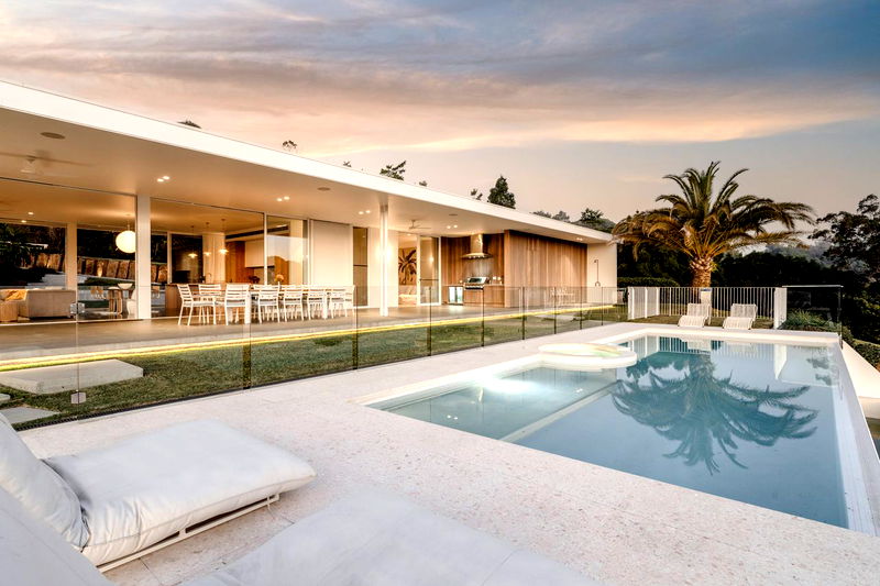 Myocum Retreat - luxury hinterland estate with pool