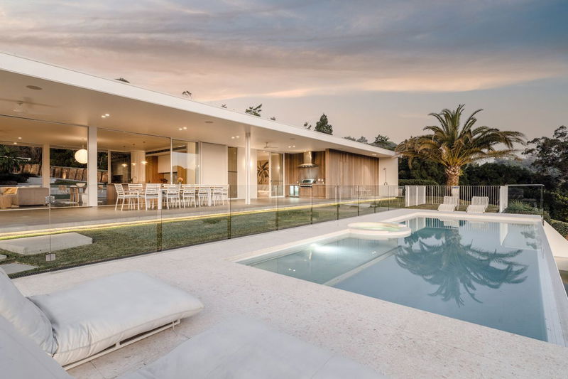 Myocum Retreat - luxury hinterland estate with pool