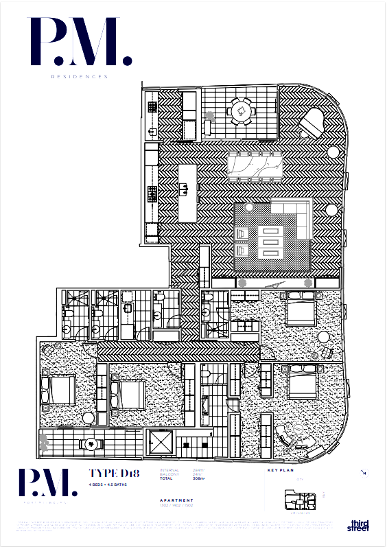 Port Melbourne Penthouse (Heated Pool)