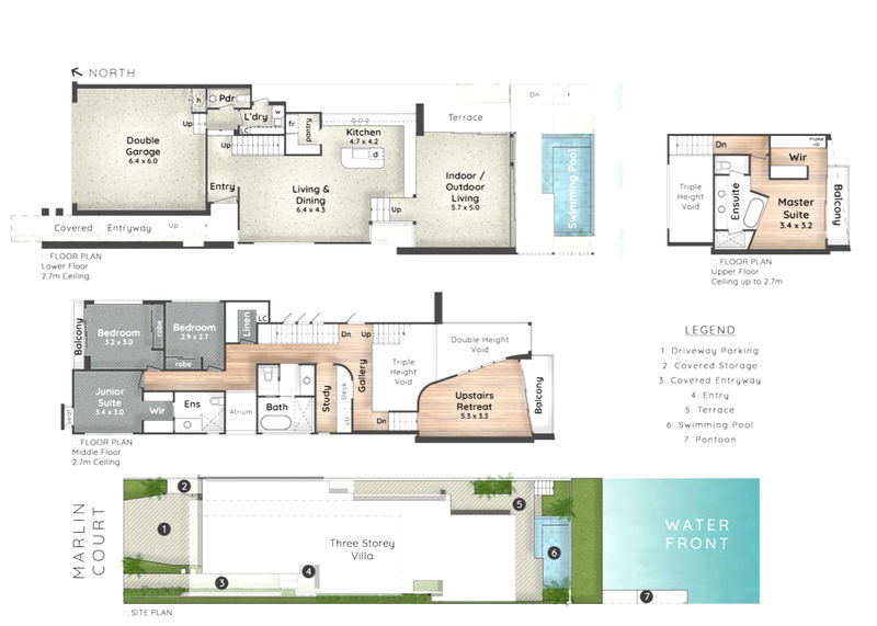 The Marlin (Walk to Beach)